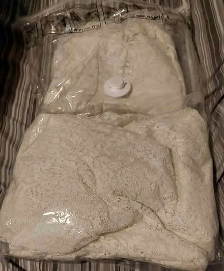 Photo of free large bay window net curtains (bramley LS13) #1