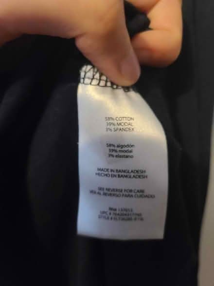 Photo of free Long sleeve Navy shirt (Richmond) #3