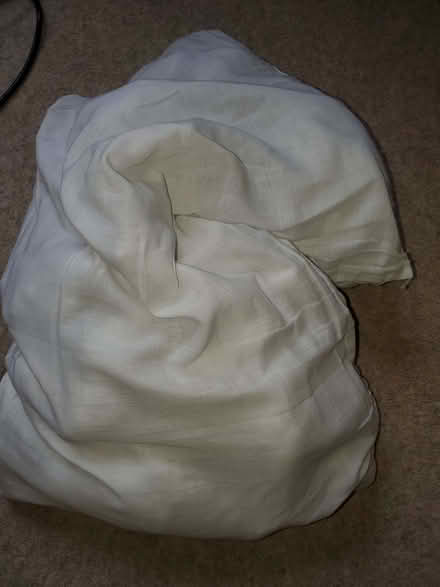 Photo of free White pillow, very lumpy (Moortown LS17) #1