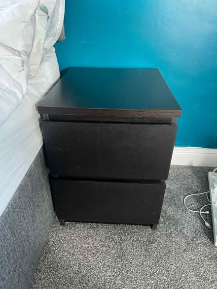 Photo of free Black set of 2 drawers (SK15) #2
