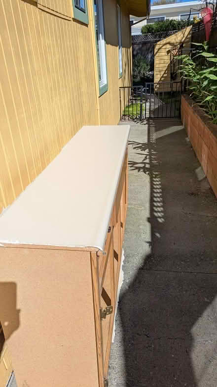 Photo of free 6 Foot base cabinet w/ counter top (West Davis, CA. 95616) #1