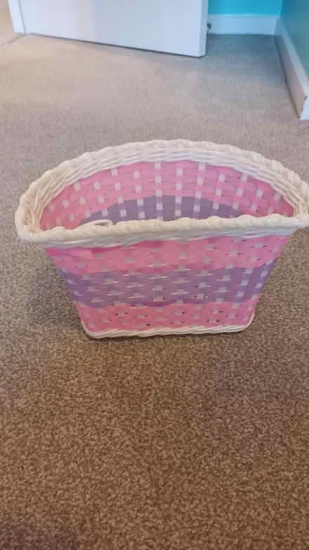 Photo of free Halford's kid's bike/scooter basket (SW11) #2