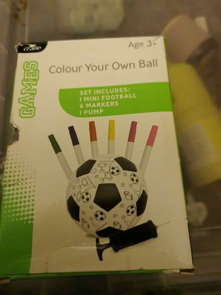 Photo of free Colour Your own Ball (Parkstone BH14) #1