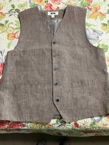 Photo of free Linen vest sz L (south sunnyvale) #1