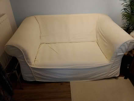 Photo of free Oatmeal Couch (Wheldrake YO19) #2
