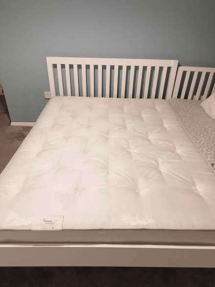 Photo of free King size bed and mattress (Frodsham) #1