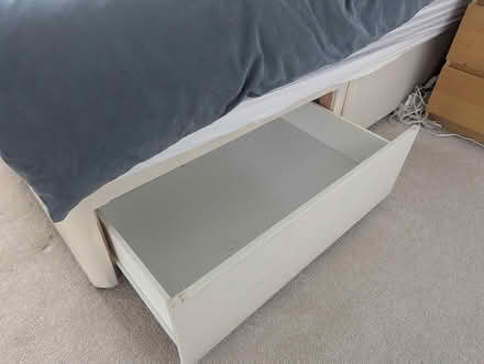 Photo of free Double divan bed base, no mattress (Woodseats S8 0NW) #3