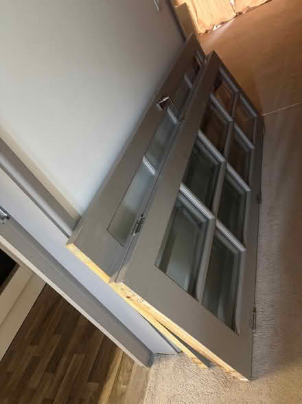Photo of free Wooden with glass doors (Bicester OX26) #4