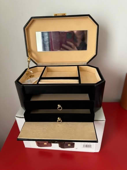Photo of free Black jewellery box (Harold Wood RM3) #2