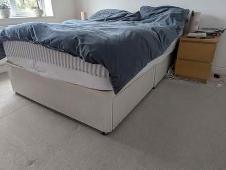 Photo of free Double divan bed base, no mattress (Woodseats S8 0NW) #4