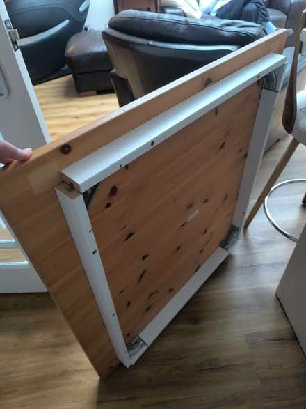 Photo of free Large solid wood IKEA Hemnes table top. (Kenley CR8) #2