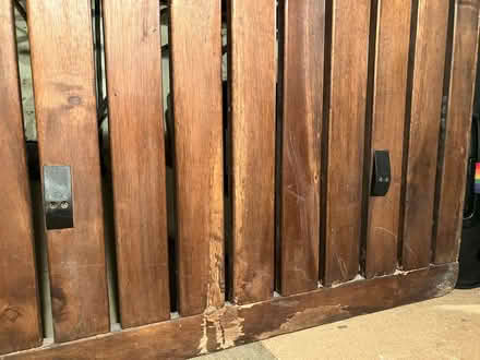 Photo of free 2 garden slatted table leafs 78 cm x 60cm (South Kensington SW7) #3