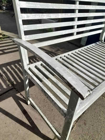 Photo of free Garden bench, requires repair (SW Edinburgh EH14) #2