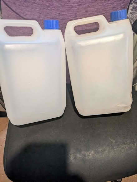 Photo of free Two empty plastic jerry cans (NW10) #1