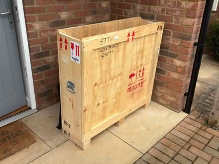 Photo of free Wooden shipping crate (Nuffield RG9) #1