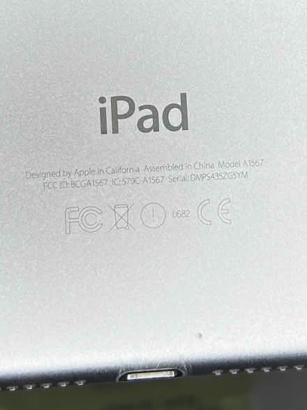 Photo of free iPad Model A1567 (READ) (Fair Lawn, NJ) #3