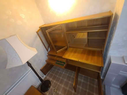 Photo of free antique display cabinet with drawers and shelves (Worthing BN11) #3