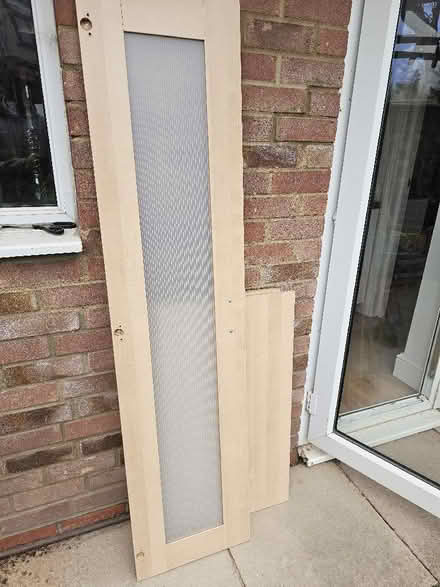 Photo of free IKEA cupboard doors and shelf (Wanstead IG1) #2
