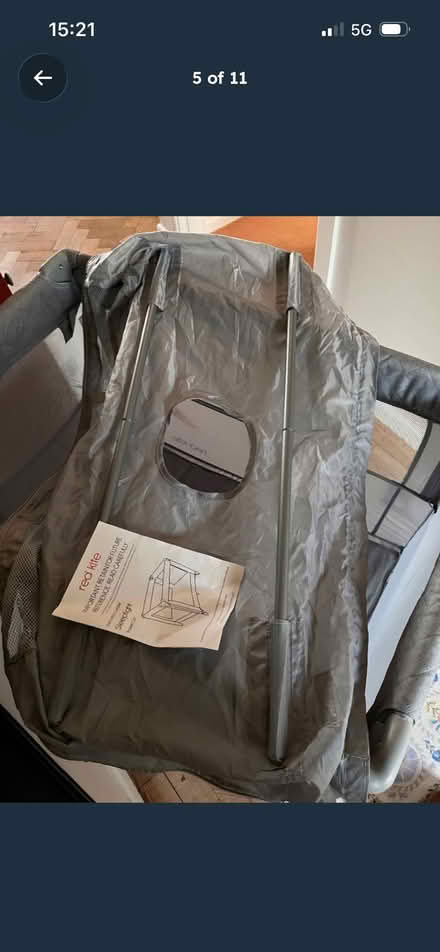 Photo of free Red kite travel cot and bassinet (Bloomfield) #3