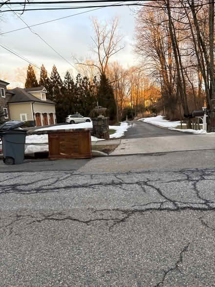 Photo of free Curb alert: cube bookshelf-dresser (Croton-on-Hudson) #2