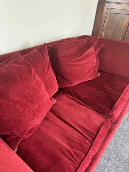 Photo of free Two chenille sofas, 3 seater and 2 seater (Scholes LS15) #4