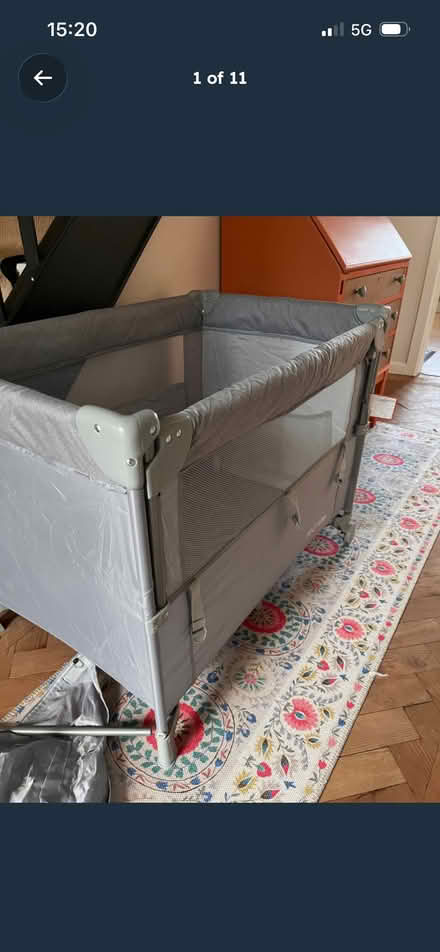 Photo of free Red kite travel cot and bassinet (Bloomfield) #1