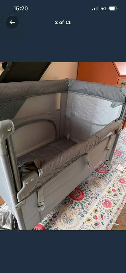 Photo of free Red kite travel cot and bassinet (Bloomfield) #2