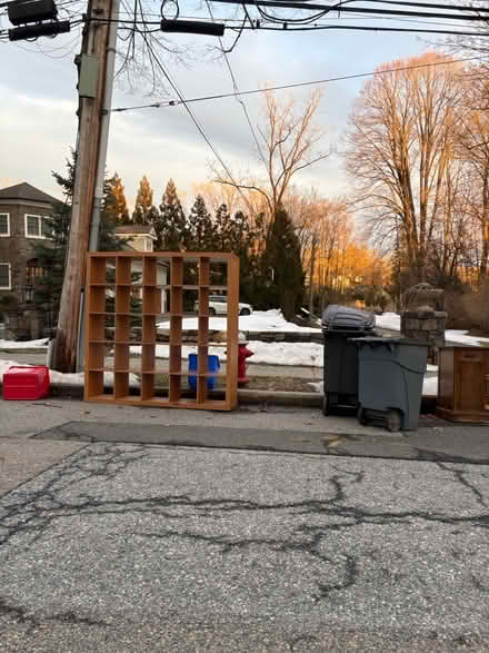 Photo of free Curb alert: cube bookshelf-dresser (Croton-on-Hudson) #1