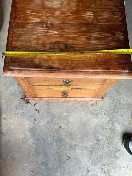 Photo of free Very old chest of drawers (Seaford BN25) #1