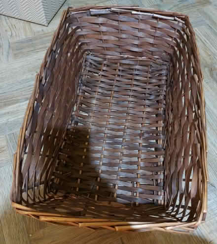 Photo of free Wooden large flat basket (East Croydon CR0) #1