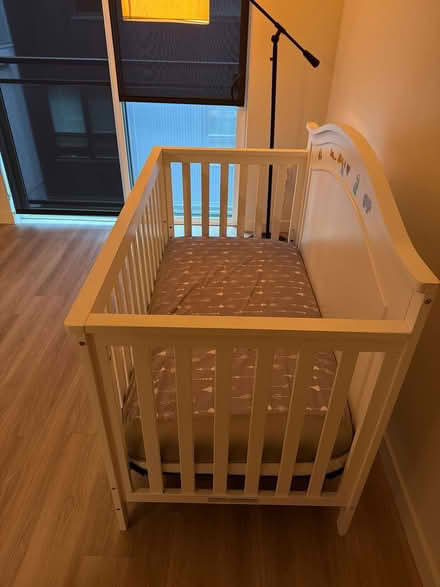 Photo of free Baby crib and mattress (West Seattle) #1