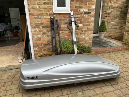 Photo of free Thule roof box with bars (Cox Green SL6) #1