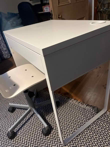Photo of free Small desk and chair Ikea (Dundrum) #2