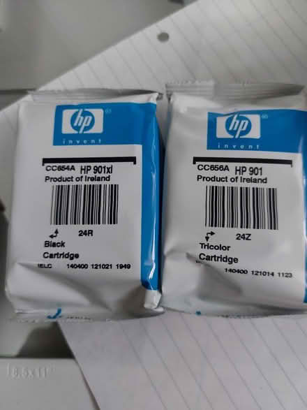 Photo of free Hp 901xl cartridges (Duston) #2