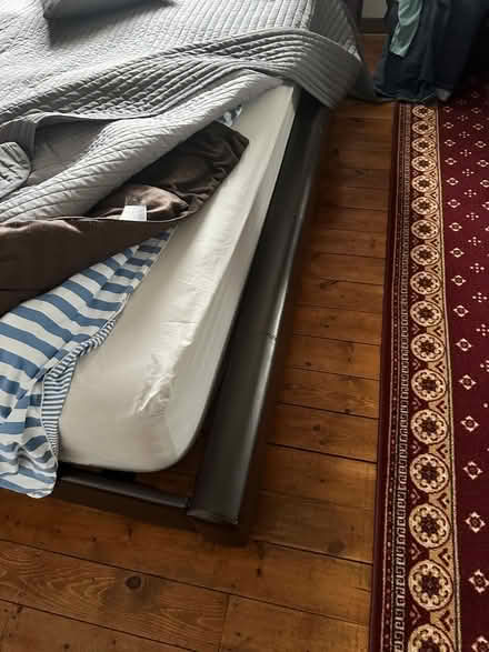 Photo of free Faux Leather Bed Frame Super Kingsize (GU14) #2