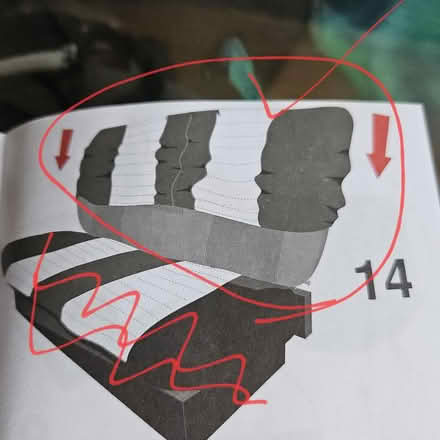 Photo of free Car seat cover, new, only rear seat, the upright seatback se (IP5) #2