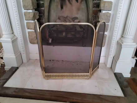 Photo of free Brass (?) Fireguard (Bexhill on Sea) #1