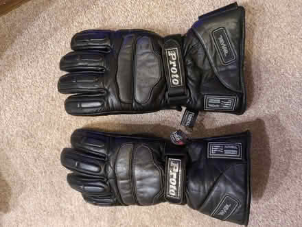 Photo of free Motorcycle gloves (Darby Green GU17) #1