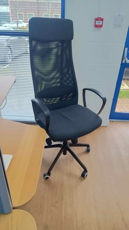 Photo of free IKEA office chairs x 6, LIMITED COLLECTION TIMES (Watchfield SN6) #1