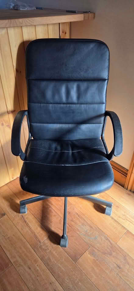 Photo of free Faux Leather Officer Chair (Lower Brynamman SA18) #1