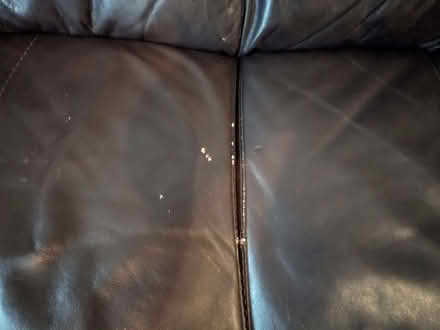 Photo of free Brown leather sofa (Taunton Eastgate District Ward TA1) #3