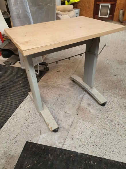 Photo of free Table with wheels used in garage (Street on the Fosse BA4) #3