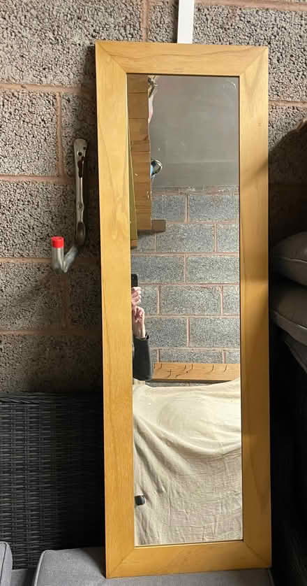 Photo of free Full length Mirror. 5 ft x 3 ft (East Ardsley WF3) #1