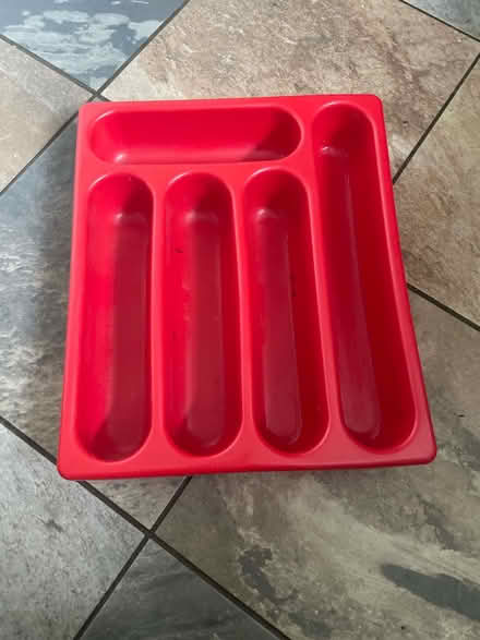 Photo of free Plastic tray cutlery/crafting (Northlands Wood) #1