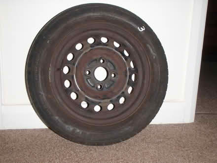 Photo of free Mitsubishi Mirage Steel Wheel (Hereford, off the Roman Rd HR4) #1