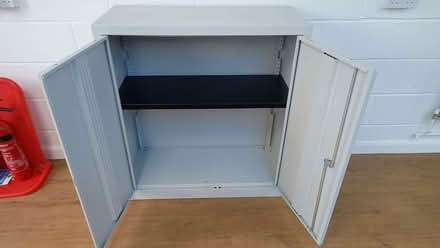 Photo of free Metal cabinet, lockable. LIMITED COLLECTION TIMES (Watchfield SN6) #2