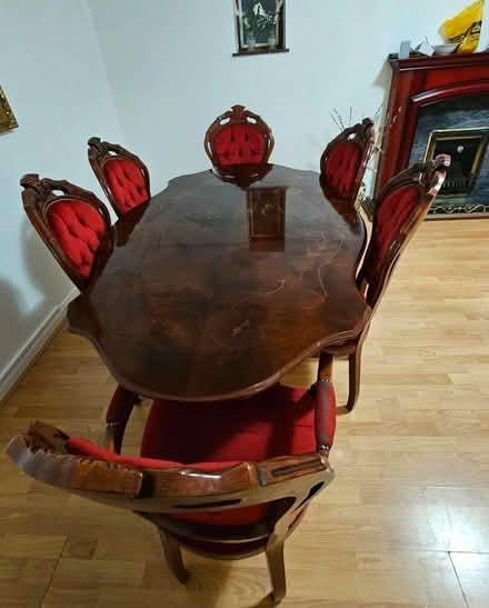 Photo of free Italian Mahogany Dining Suite (Spring Park CR0) #1