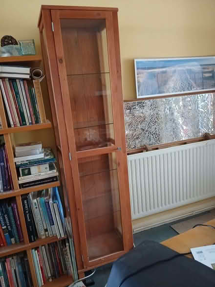 Photo of free Glass display cabinet (North Tonbridge TN10) #1