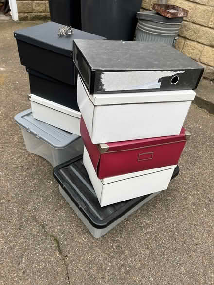 Photo of free Storage Boxes (HG4 (Marton le Moor)) #2