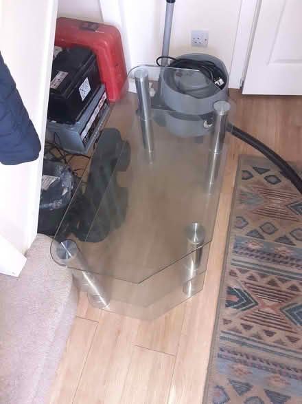 Photo of free Glass TV stand (Haydock WA11) #1